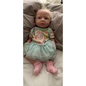 🆕20 inch Full Body Silicone Baby Dolls Boy With Realistic Two Lower Teeth